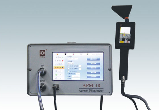 سعر جيد طابعة لاسلكية APM-18 مقياس ضوئي للهباء الجوي الرقمي لمرشح Hepa الانترنت