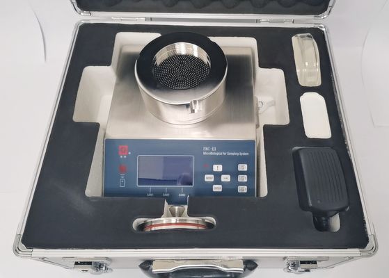 سعر جيد أداة مختبر الميكروبات جهاز أخذ عينات الهواء البيولوجي FKC-III الانترنت
