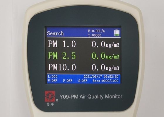 سعر جيد 10W عداد الجسيمات مراقب جودة الهواء الخارجي Y09-PM PM1.0 PM2.5 الانترنت